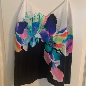 Amanda Uprichard 100% Silk Floral Top